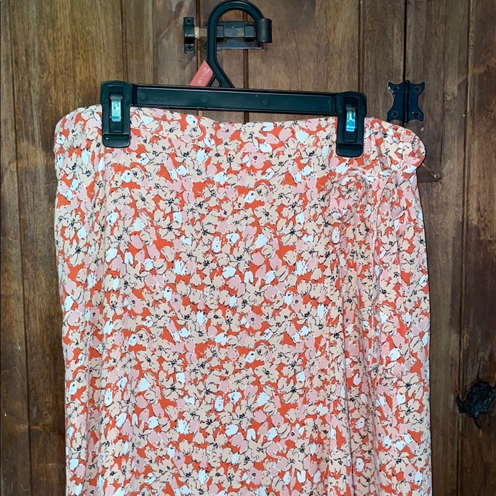 Max studio Floral Print Women's Skirt size M - Picture 2 of 6